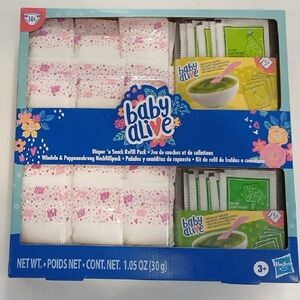 Baby Alive Snack Refill Pack - Sealed NEW